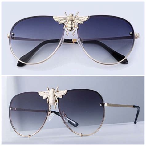 bee gucci glasses|gucci sunglasses with bees.